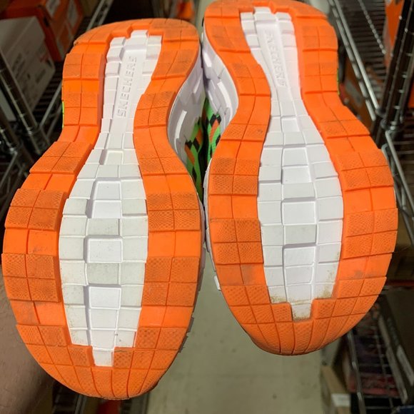 Skechers boys Mega-craft Sneaker, Black/Orange, 1 Little Kid US - Picture 8 of 12